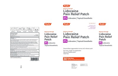 PKG Lidocaine Patch 30ct